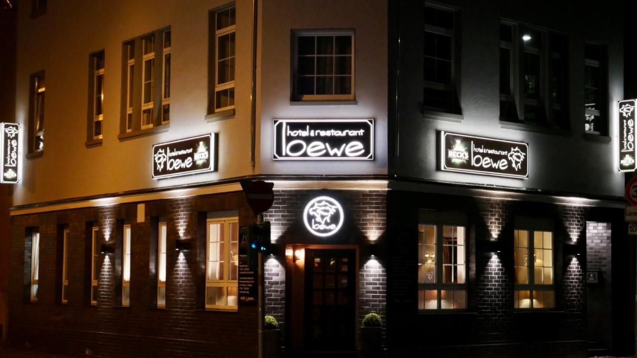 Hotel Restaurant Zum Loewen Duisburg Exterior photo